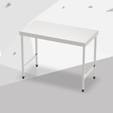 Stainless steel outdoor portable fold down work table, work bench