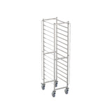 Stainless steel GN bun pan rack, baking pan trolley