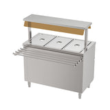 Stainless steel self service Baine Marie, buffet equipment