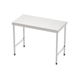 Stainless steel outdoor portable fold down work table, work bench