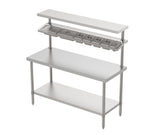 European Style Work Station with Food Pan Rack