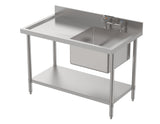 European Style General Sink with Undershelf