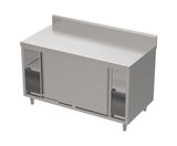 American Style Stainless Steel Storage Cabinet with 5" Raising Back