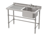 European Style Die-formed Sink Top with Crossrails